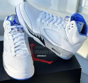 Photo - Premium Quality Air Jordan 5 “Stealth 2.0” (Hyper Royal)