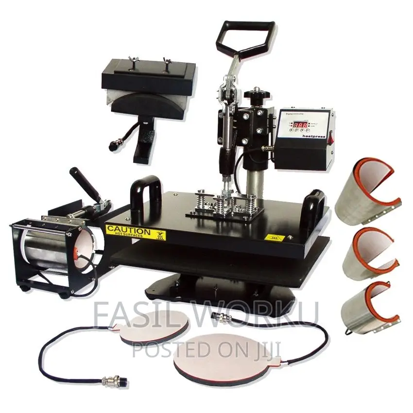 8in1 Combo Heat Press Machine