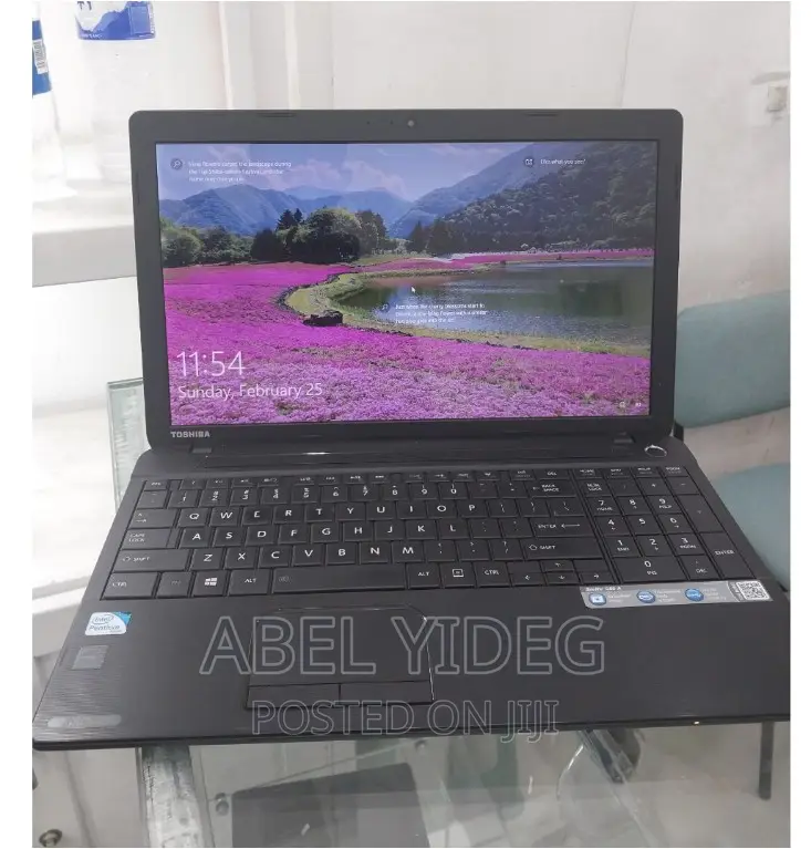 New Laptop Toshiba Satellite C850 4GB Intel Celeron HDD 320GB