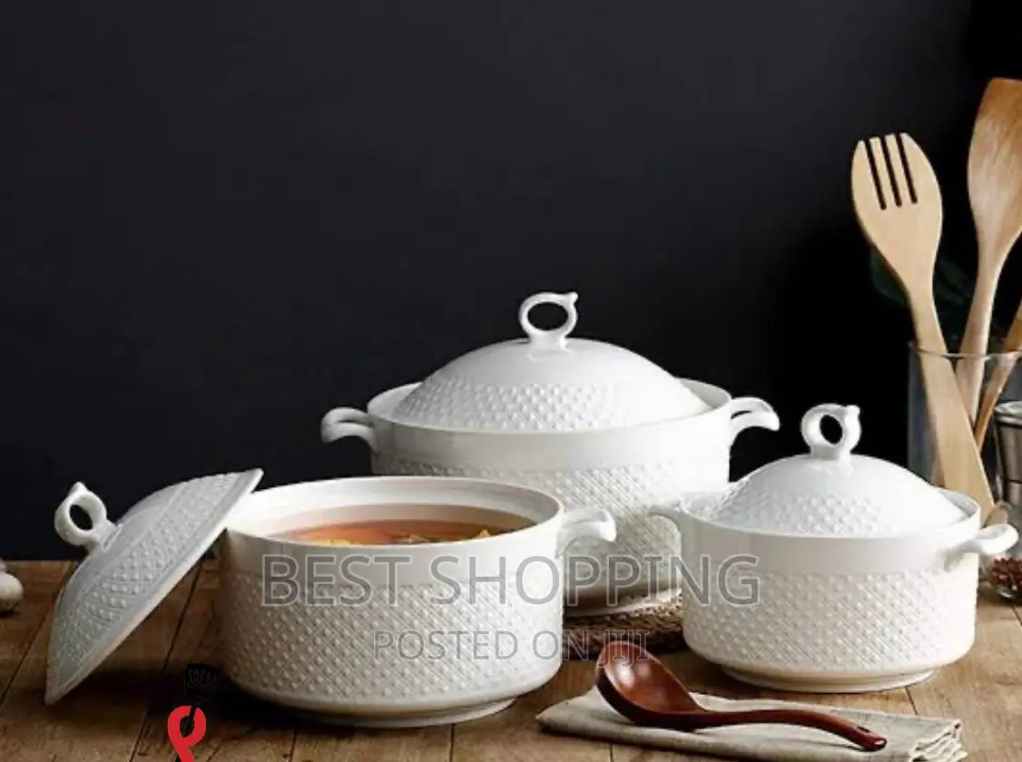 Bowl ሶስቱ የወጥ ማቅረቢያ