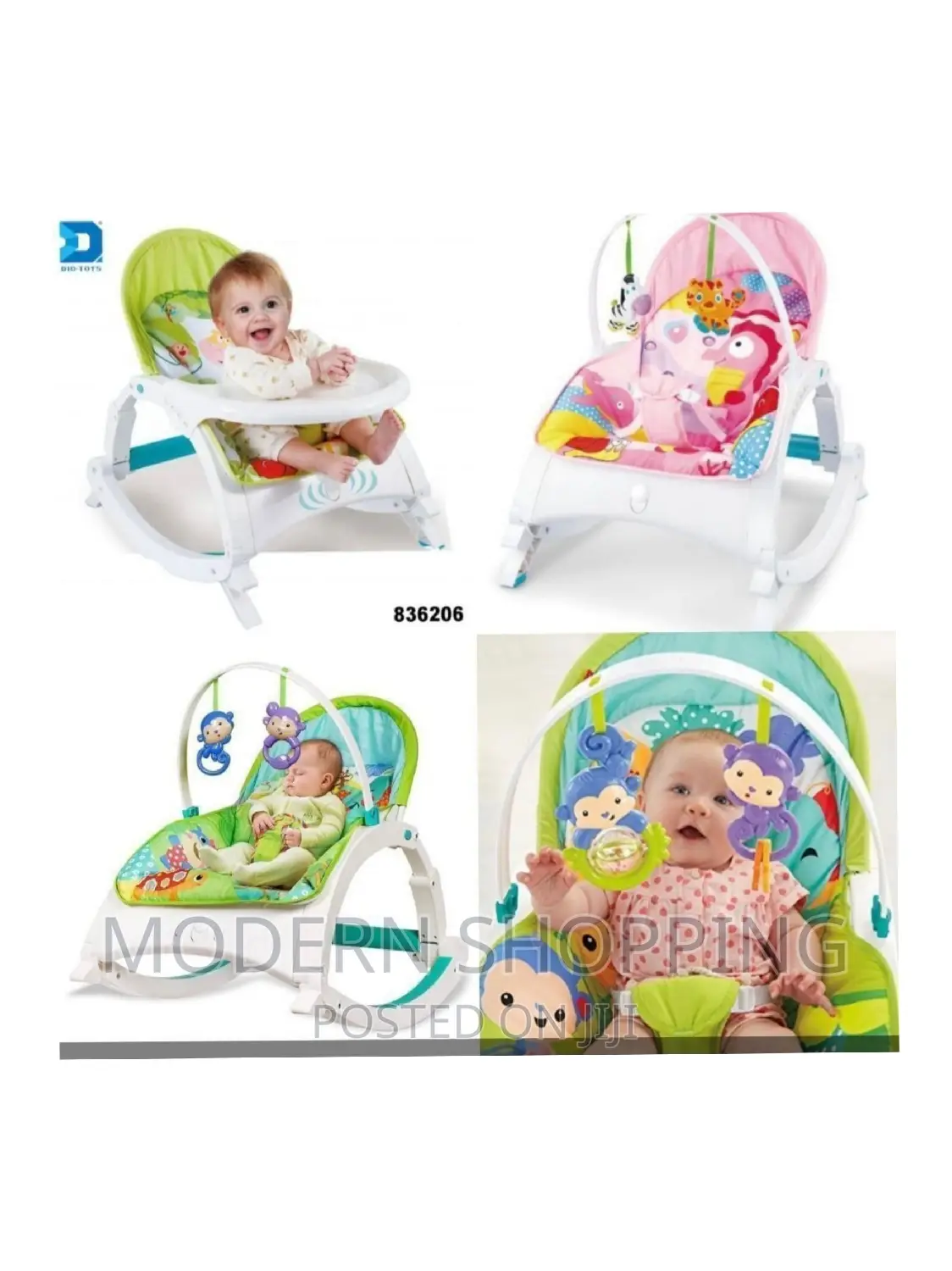 3 in 1 Newborn to Toddler Rocker