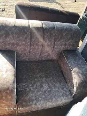 L-Shape Corner Sofa Made of Wooden Material