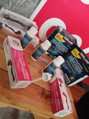 Minoxidil + Derma Roller