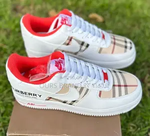 Premium Master Quality Nike Air Force 1 Burberry Shoes