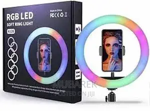 Photo - Mini Ring Light With Stand 14 Inch