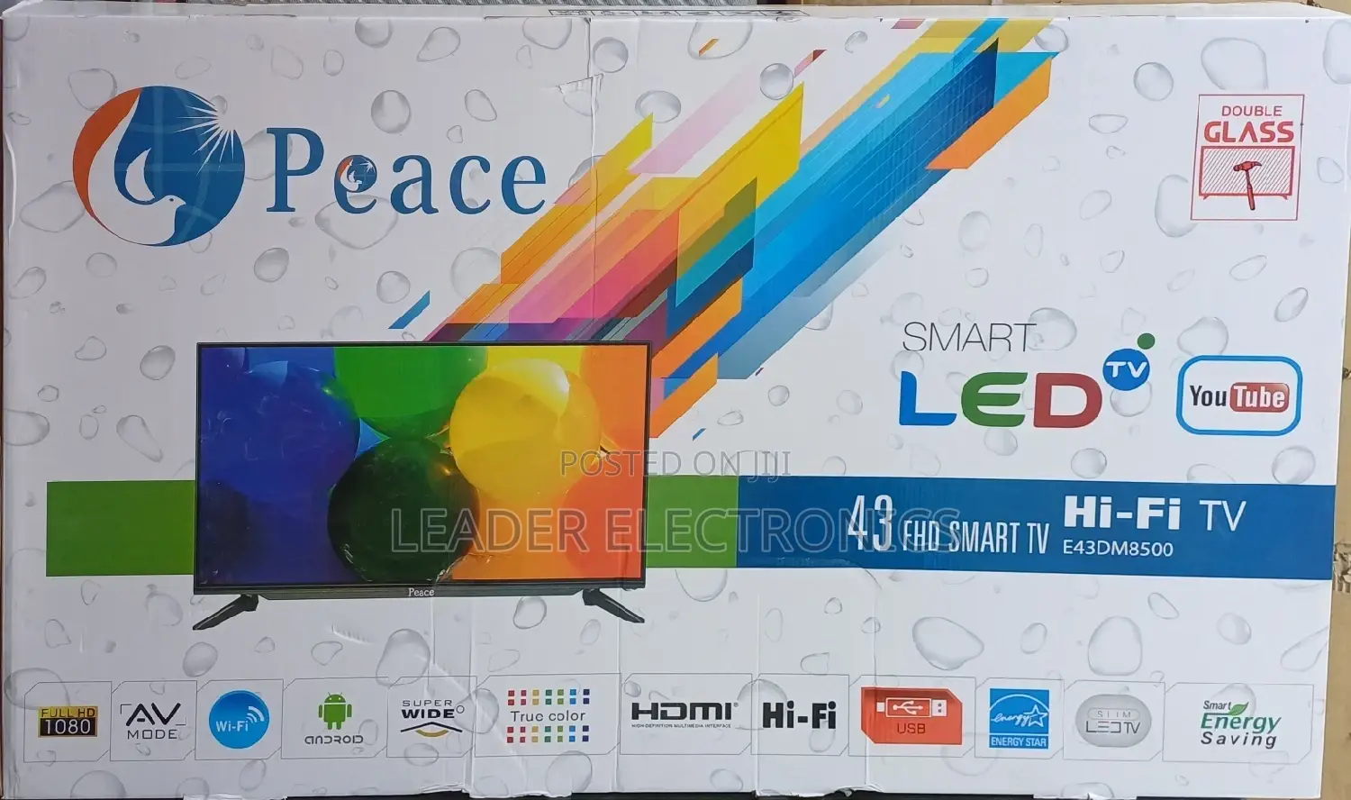 Peace Tv 43 Inch Smart Android Tv
