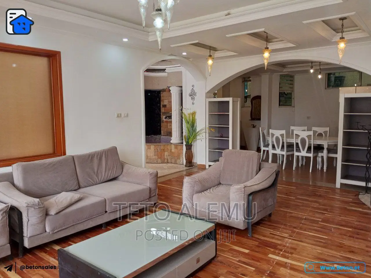 7bdrm House in የሚሸጥ ቤት ሰሚት, Bole for sale