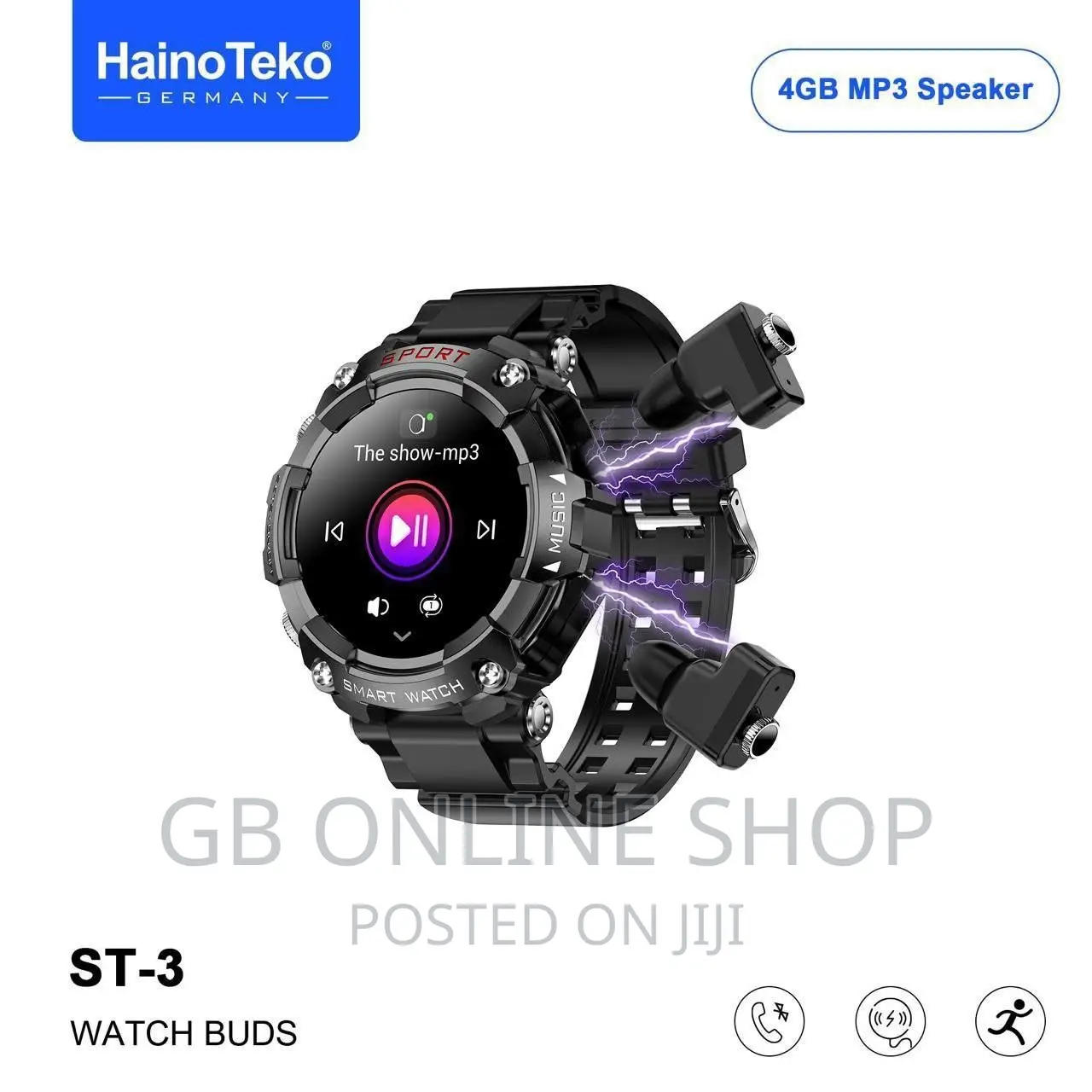 Haino Teko Germany ST-3 Buds Watch