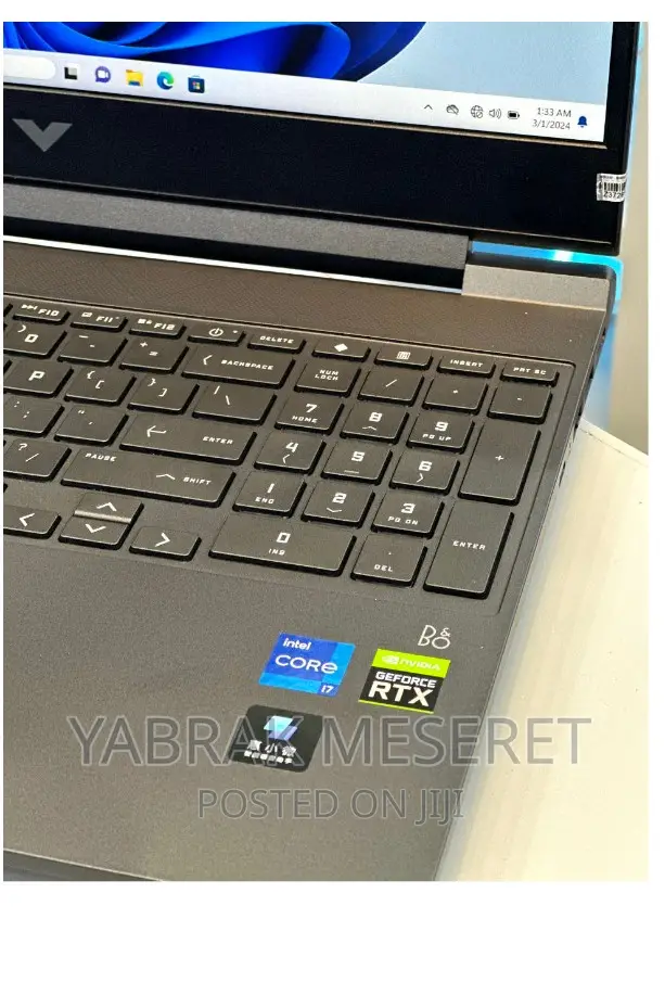 New Laptop HP Victus 16 16GB Intel Core I7 SSD 512GB
