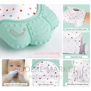 Silicon Baby Tooth Gum Mittens
የልጆች የድድ ማከክያ