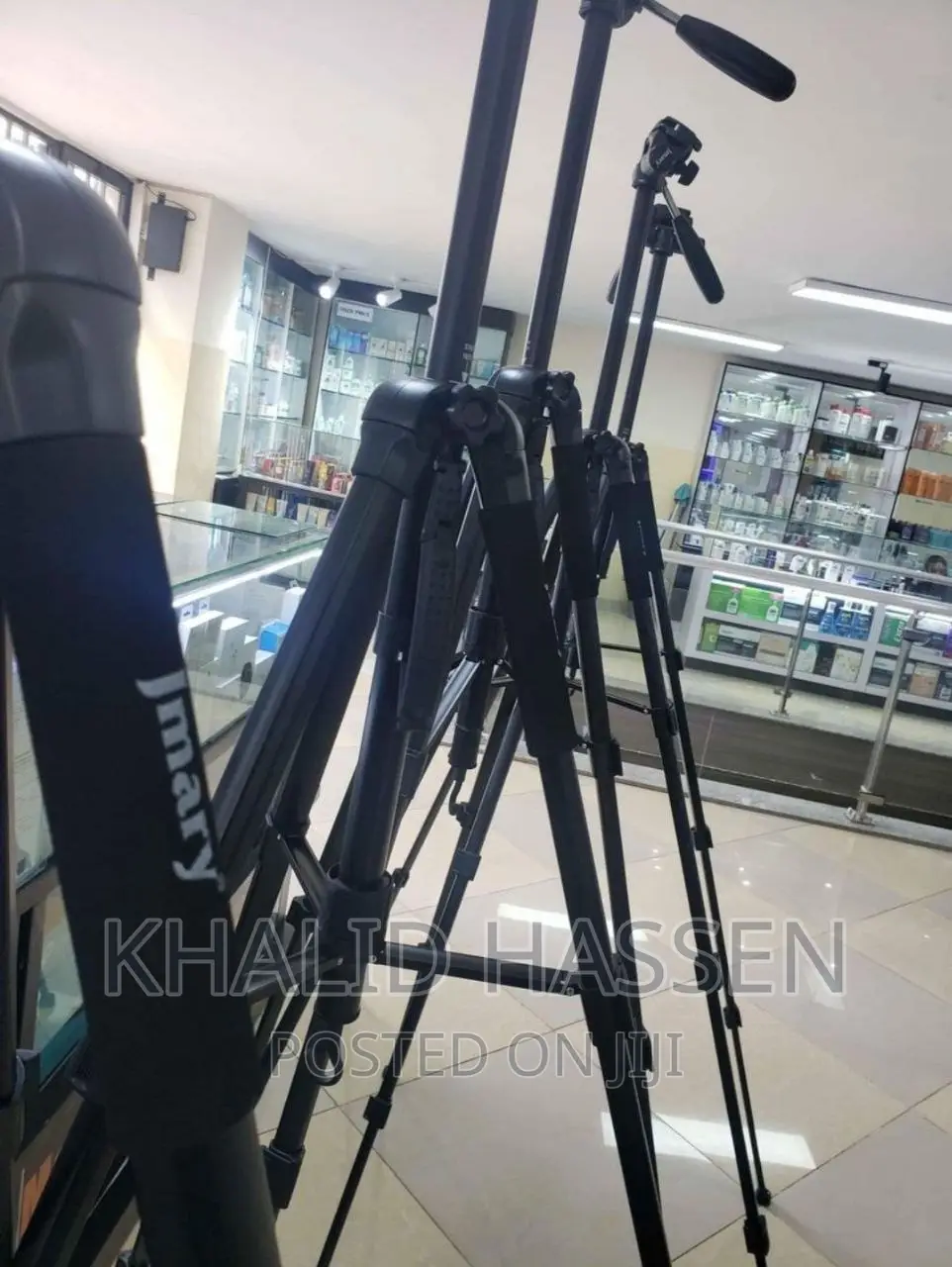 Jmary Camera Tripod Monopod 360 ደግሪ የሚዞር