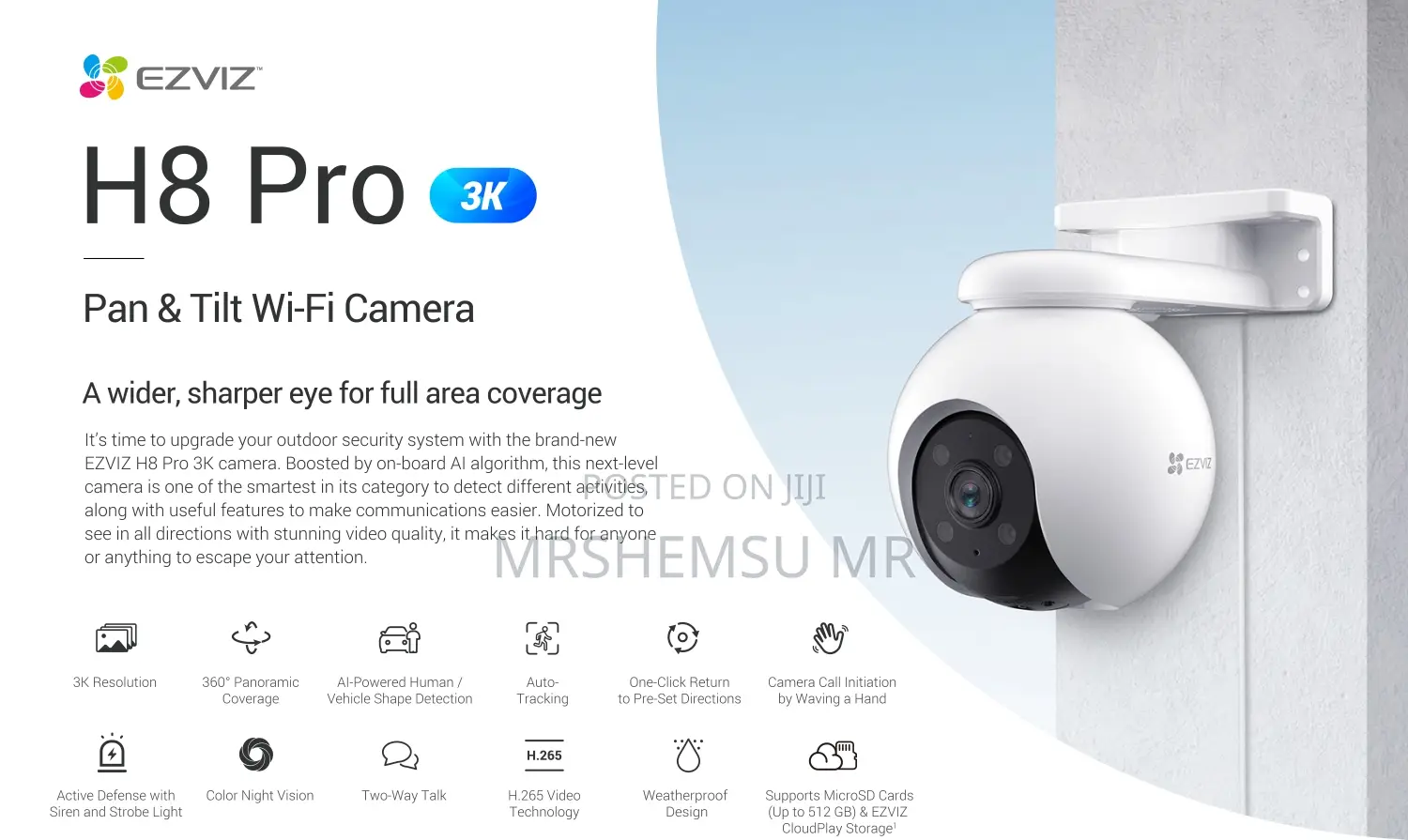 Ezviz H8 Pro Security Camera