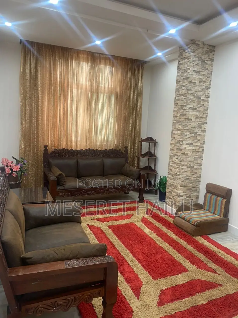 Furnished 1bdrm Apartment in Bole Michael for rent