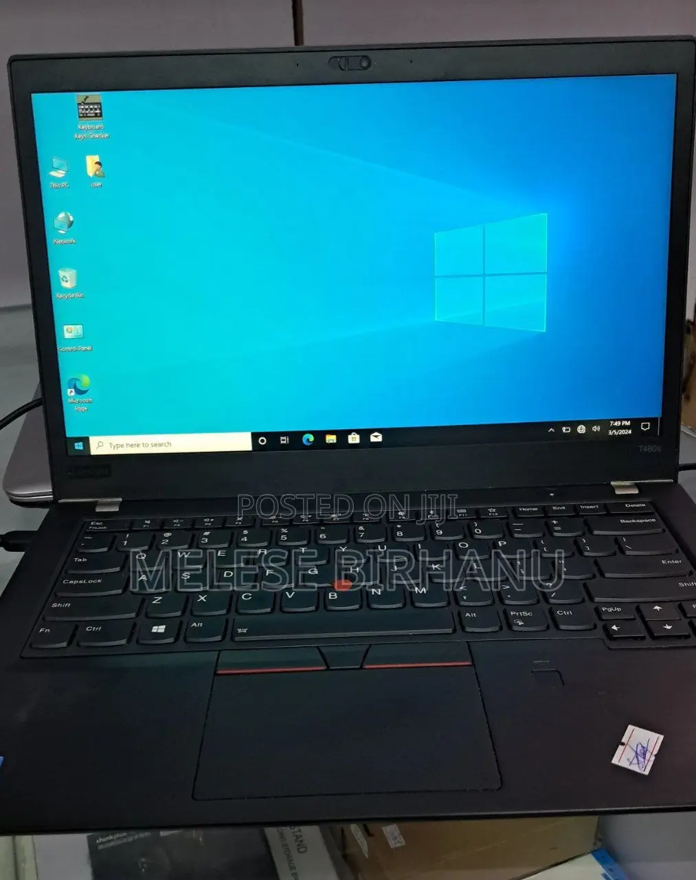 New Laptop Lenovo ThinkPad T480s 16GB Intel Core I7 SSD 512GB