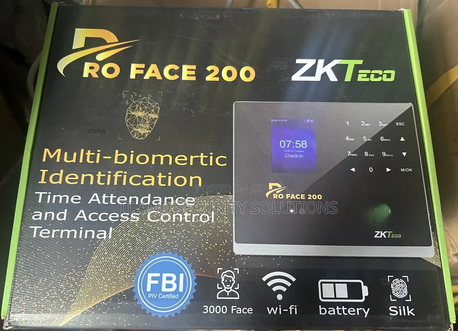 Pro Face 200 Face and Fingerprint Time Attendance