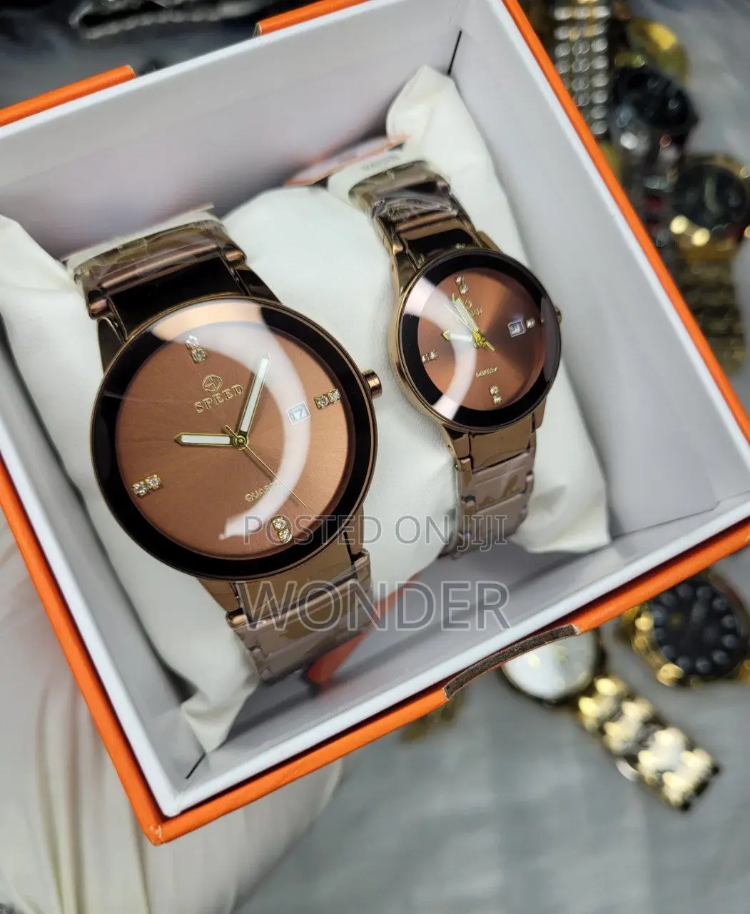 Branded Couple Watches With Box!