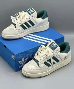 Adidas Centennial 85 LO Cloud White Green/Cream Shoes