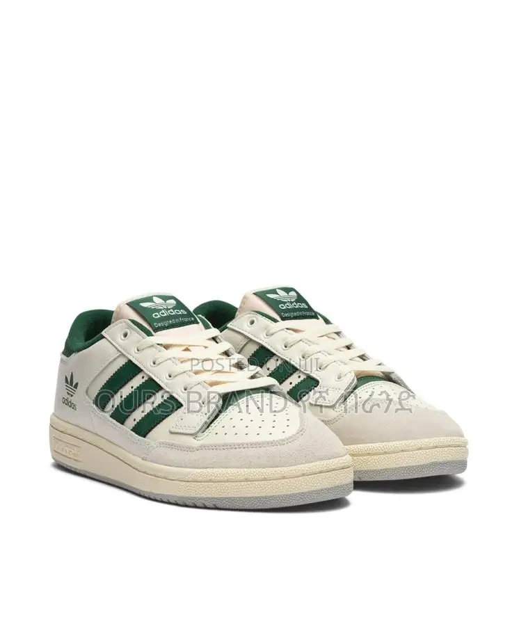 Adidas Centennial 85 LO Cloud White Green/Cream Shoes