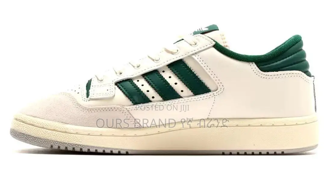 Adidas Centennial 85 LO Cloud White Green/Cream Shoes