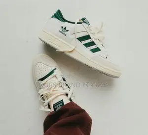 Adidas Centennial 85 LO Cloud White Green/Cream Shoes