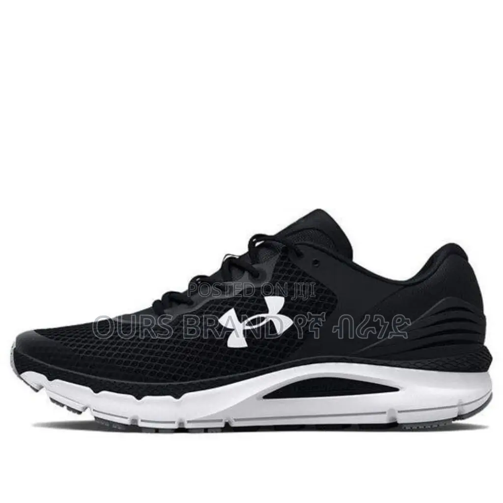 Under Armour Charged Intake 5 'Black White' Shoes