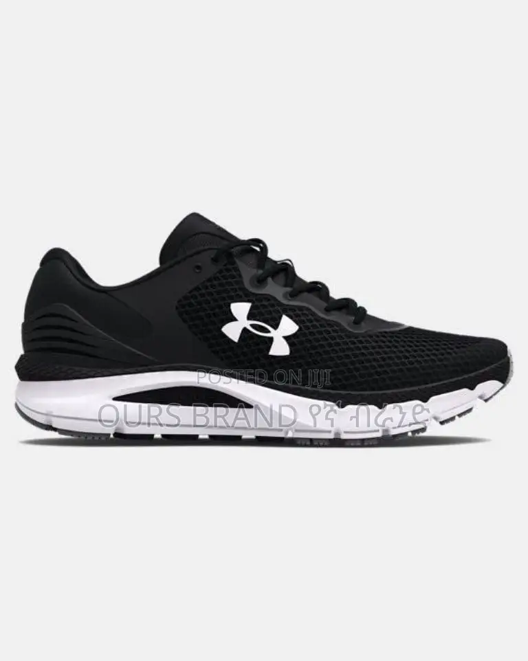 Under Armour Charged Intake 5 'Black White' Shoes
