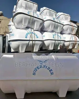 Photo - Super Fiber Glass Water Tanker ሱፐር የውሀ ሮቶ ፋብሪካ