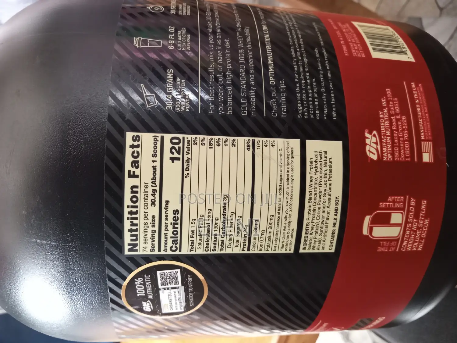 Gold Whey Protein 1kg