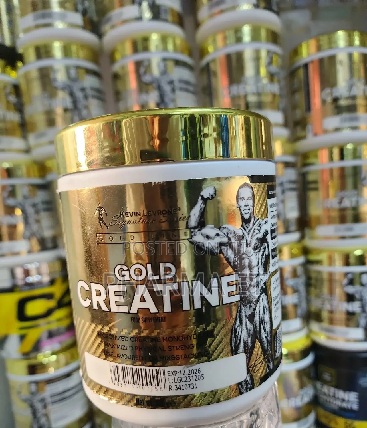 Kevin Leveron Gold Standard Creatine Monohydrate