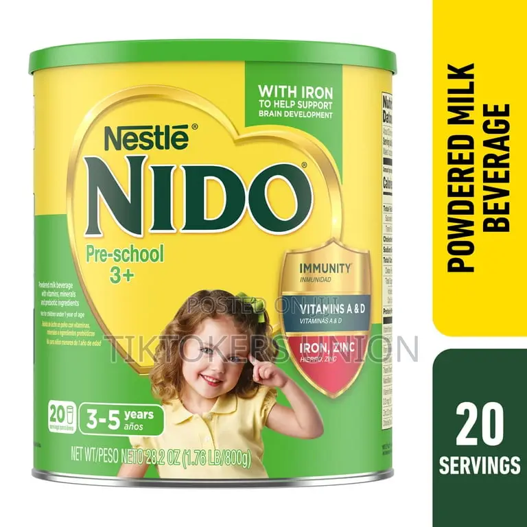 Nestle Nido 3-to-5 Years Toddler Powdered Milk Beverage