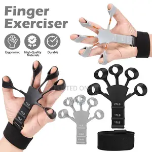 Finger Grip Exercise ( Black and Grey )