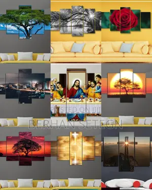 Photo - Wall Arts የሚገጣጠሙ የግድግዳ ላይ ምስሎች