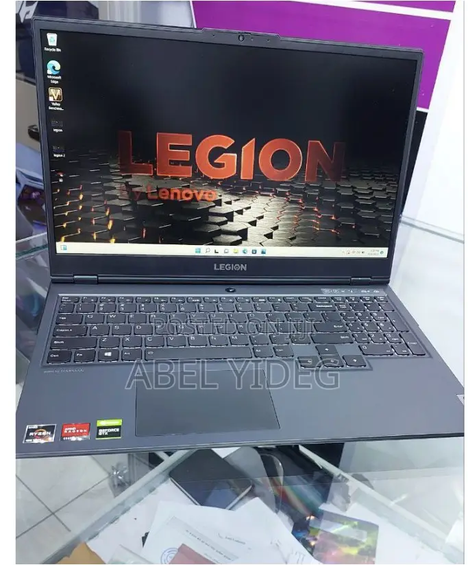 New Laptop Lenovo Legion 5 8GB AMD Ryzen 5 SSD 256GB