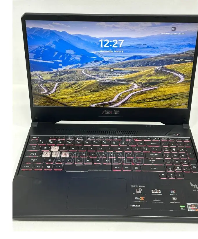 New Laptop Asus TUF Gaming A15 16GB AMD Ryzen 7 SSD 512GB