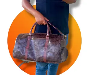 Leather Gym or Weekend Travel Bag