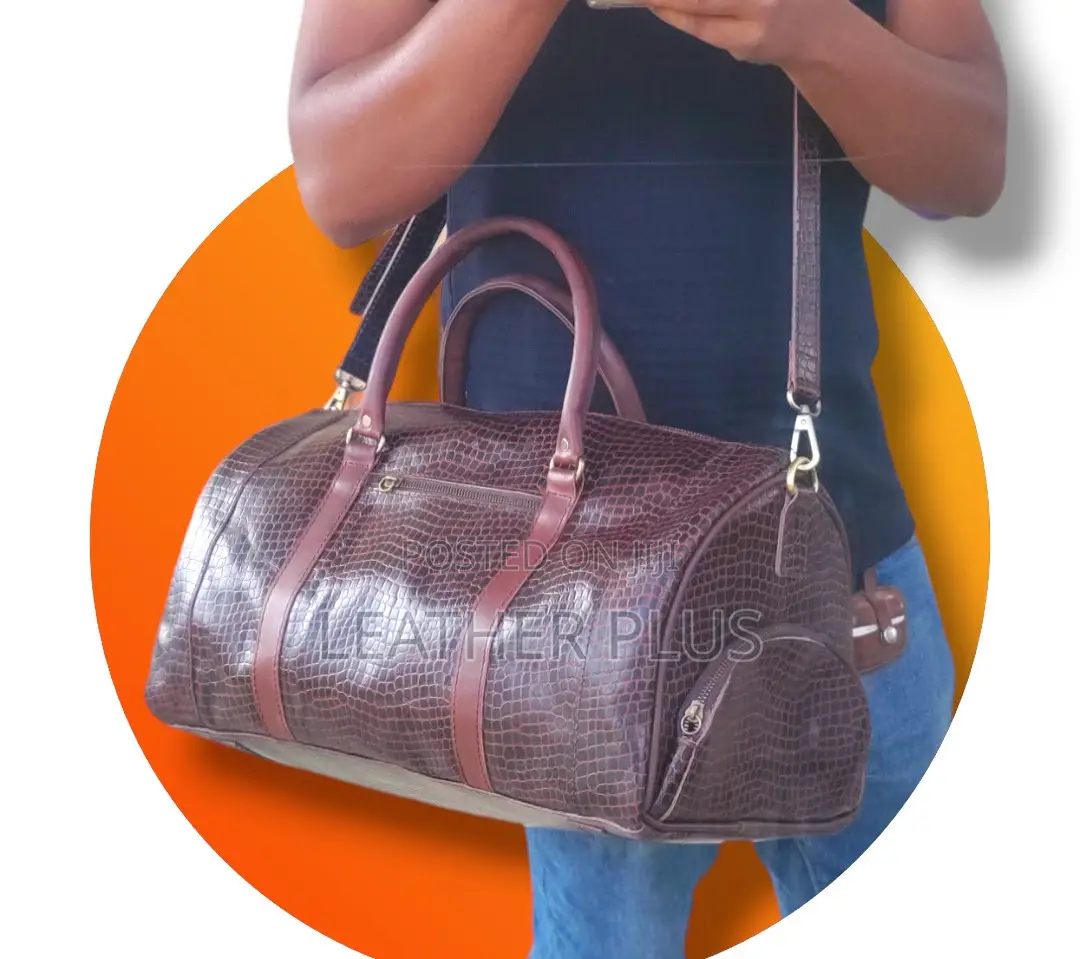 Leather Gym or Weekend Travel Bag