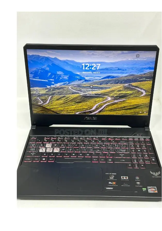 New Laptop Asus TUF Gaming A15 16GB AMD Ryzen 7 SSD 512GB