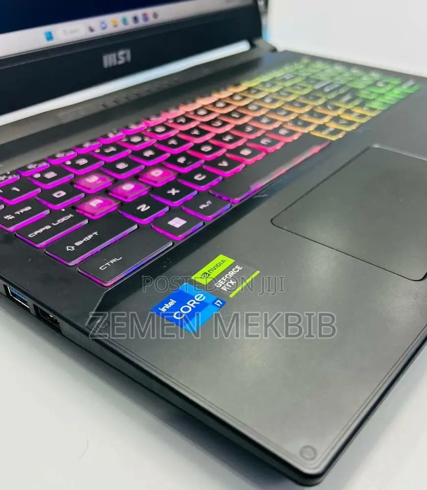 New Laptop MSI 16GB Intel Core I7 HDD 512GB