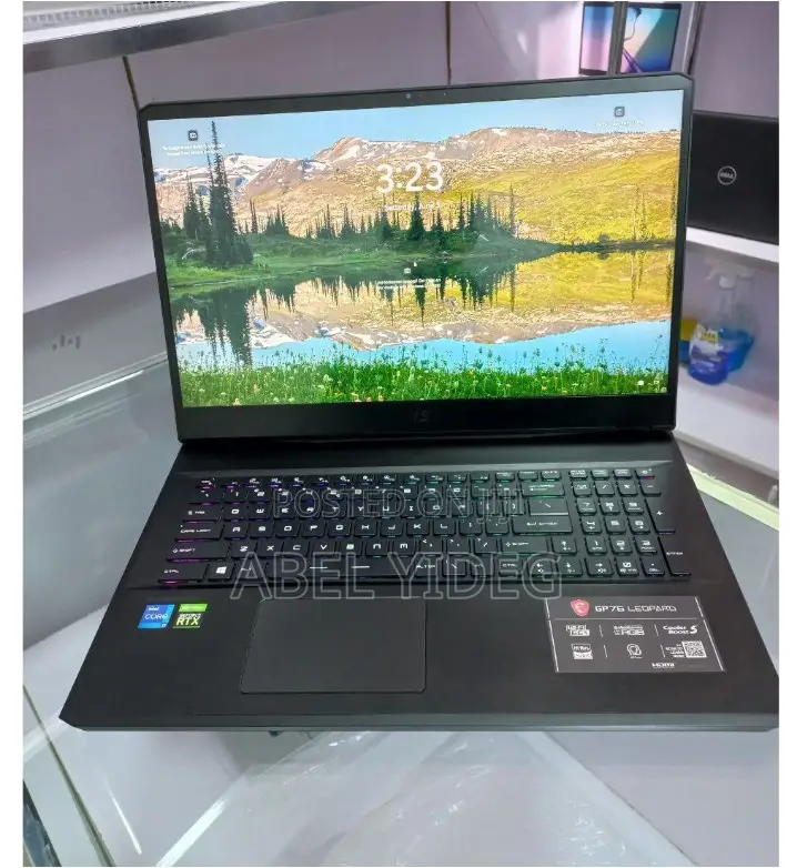 New Laptop MSI GP75 Leopard 16GB Intel Core I7 SSD 1T