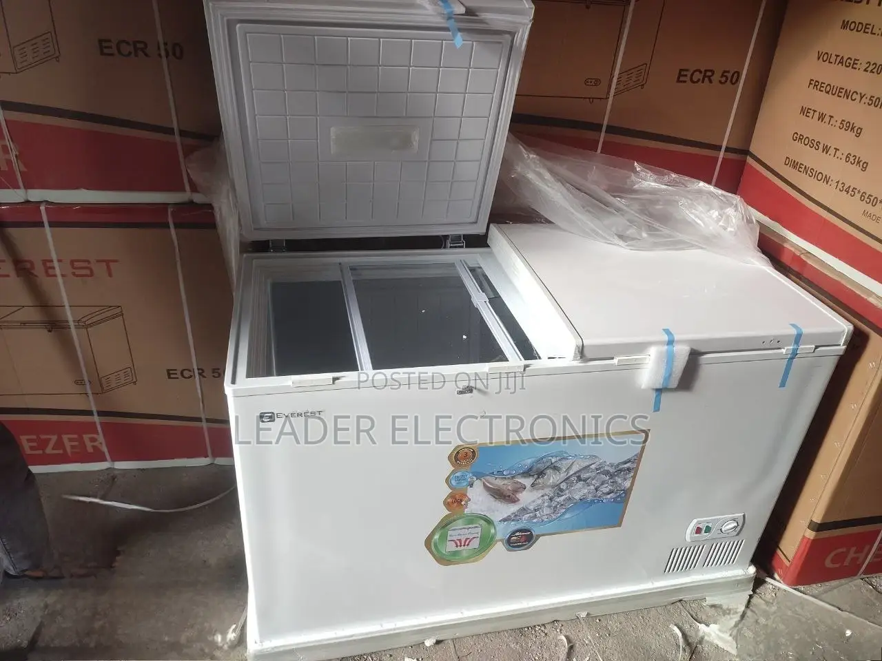 Everest Chest Freezer 500 Liter