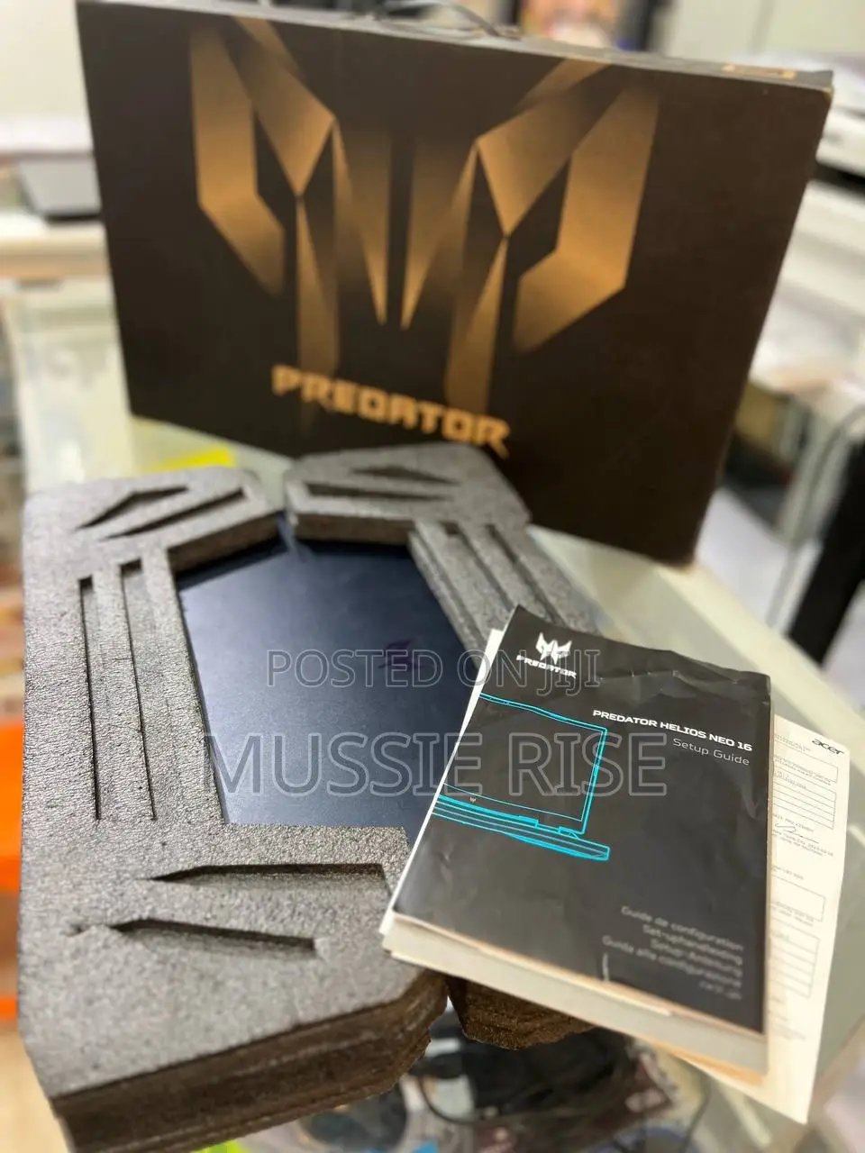 New Laptop Acer Predator Helios 16 16GB Intel Core I9 SSD 1T