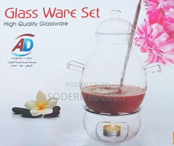 3 Pc Glassware Set
የሾርባና የመረቅ ማቅረቢያ