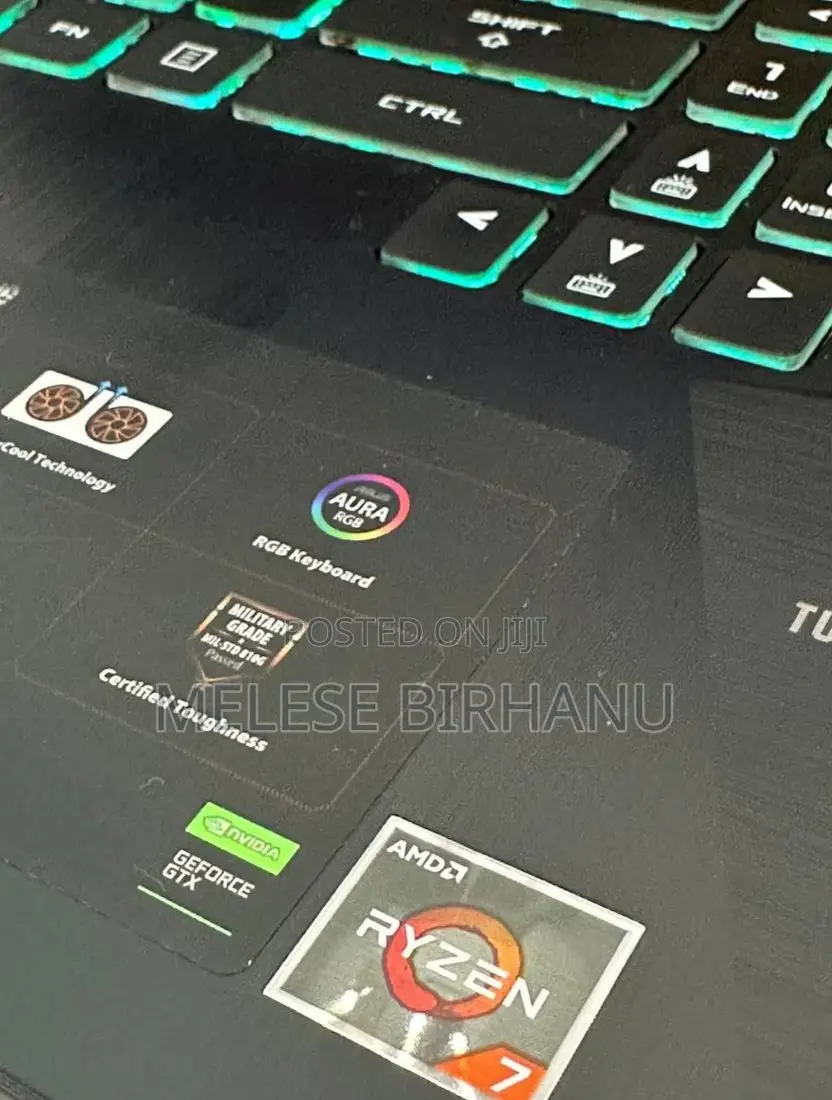 New Laptop Asus TUF Gaming A15 16GB AMD Ryzen 7 SSD 512GB