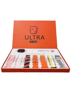 Photo - 7in1 Ultra Smart Watch With 7 Straps