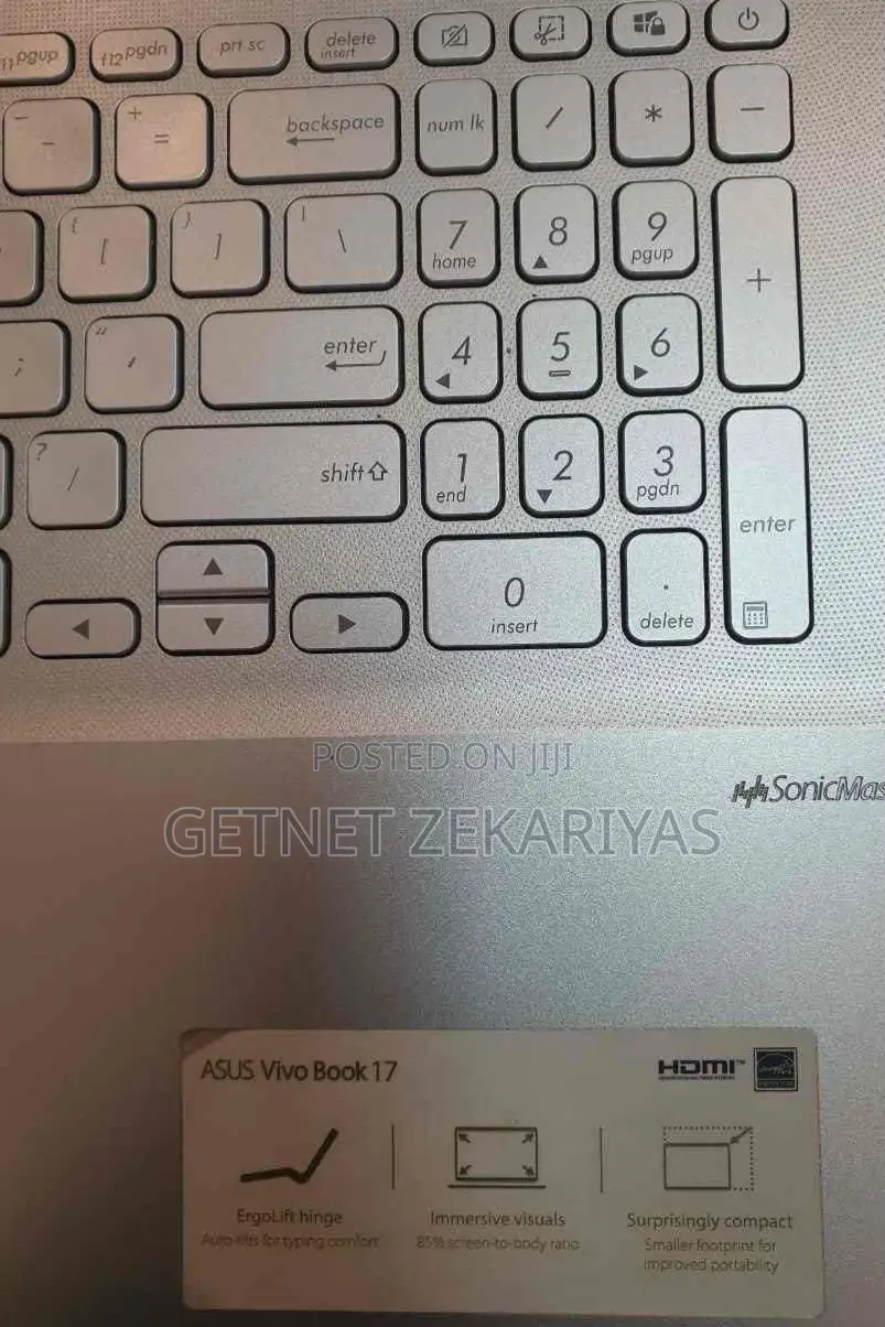 New Laptop Asus VivoBook 15 X540NA 12GB Intel Core I7 HDD 1T