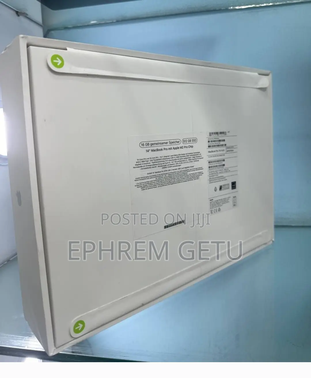 New Laptop Apple MacBook Pro 2023 M2 16GB Apple M2 SSD 512GB