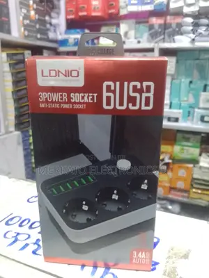 Adapter 3 Power Socket 6 Usb Port | LDNIO Divider