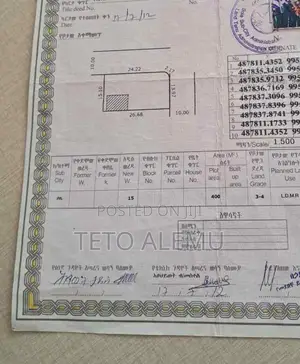 የሚሸጥ ቦታ አያት አፍሮ ፂዬን አካባቢ ለሁለት የሚቆርጥ