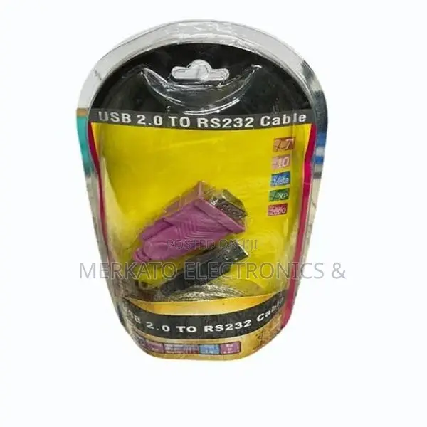 Usb 2.0 to Rs232 Cable