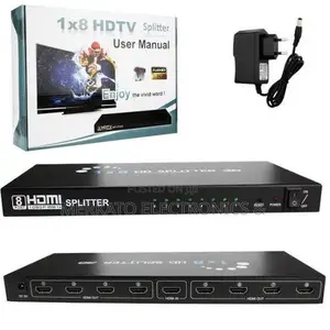 Photo - HDMI Splitter 1×8 HDTV Splitter | 1080HD